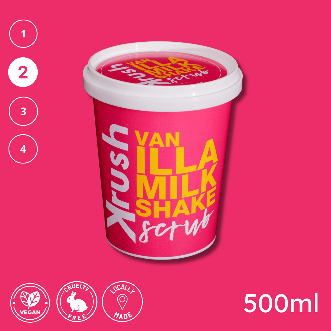 Vanilla Milkshake Scrub