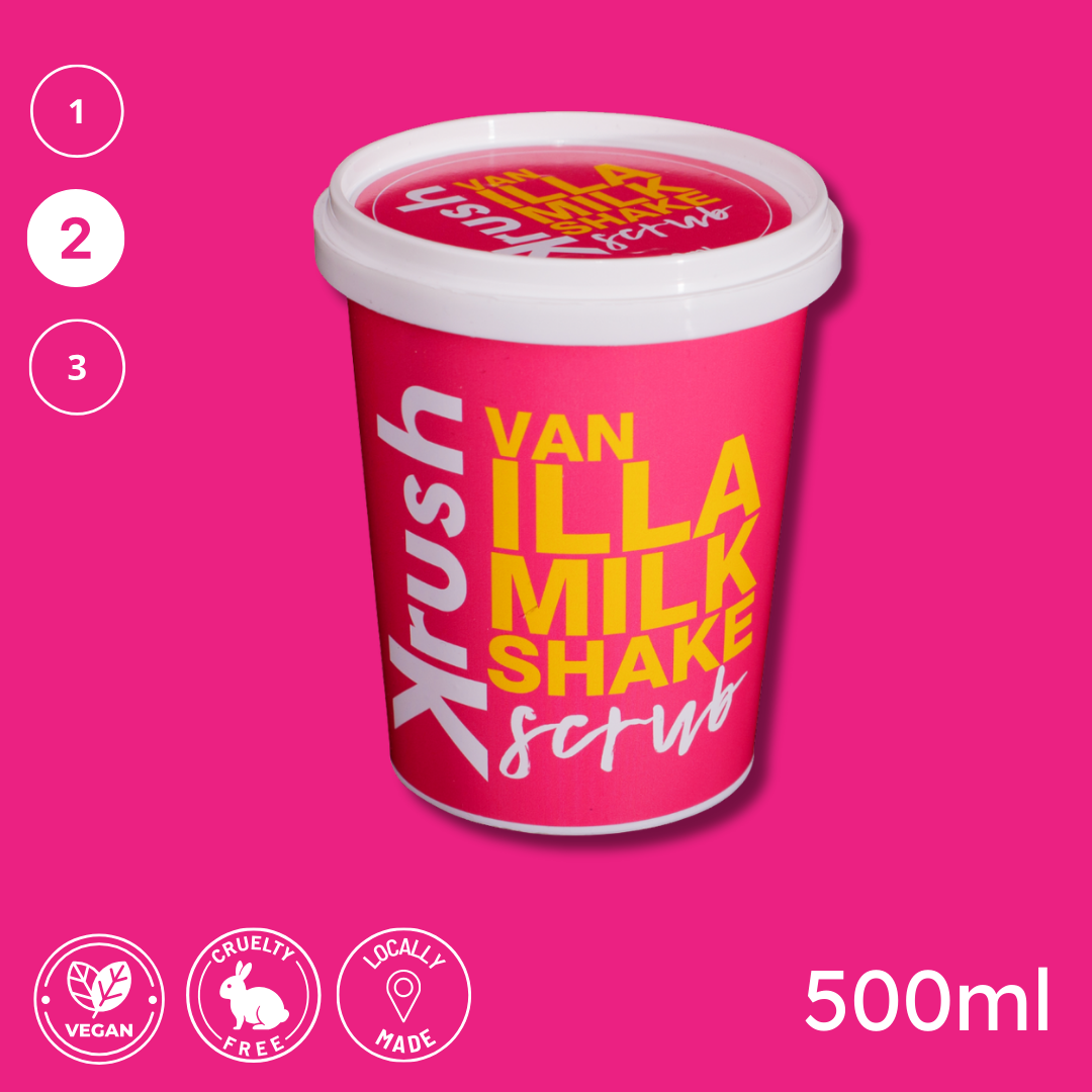 Vanilla Milkshake Scrub